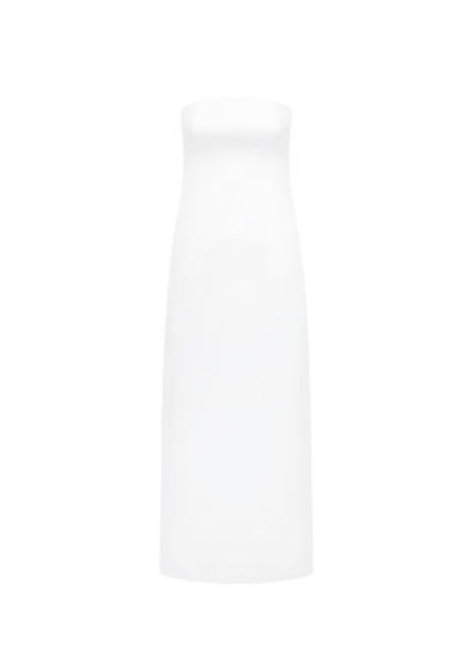 Rayna Bustier Maxi Dress - Snow