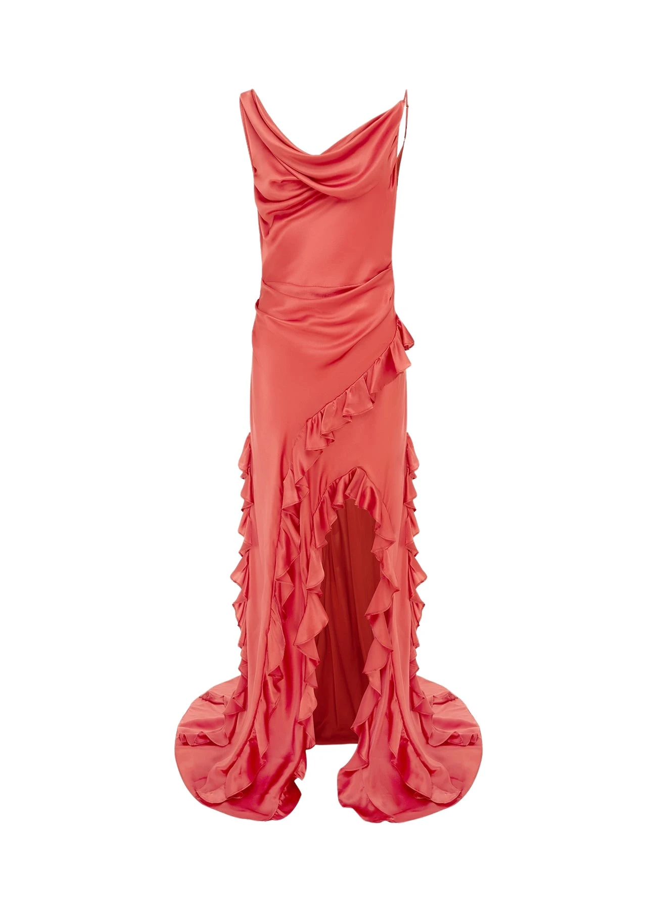 Leo-Lin-Remy-Low-Back-Split-Maxi-Dress-Mulberry-620812_nobg Remy Low Back Split Maxi Dress - Mulberry - Image 1