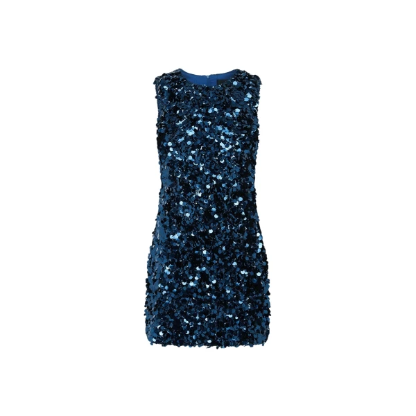 Talia Sequin Mini dress - Midnight Blue