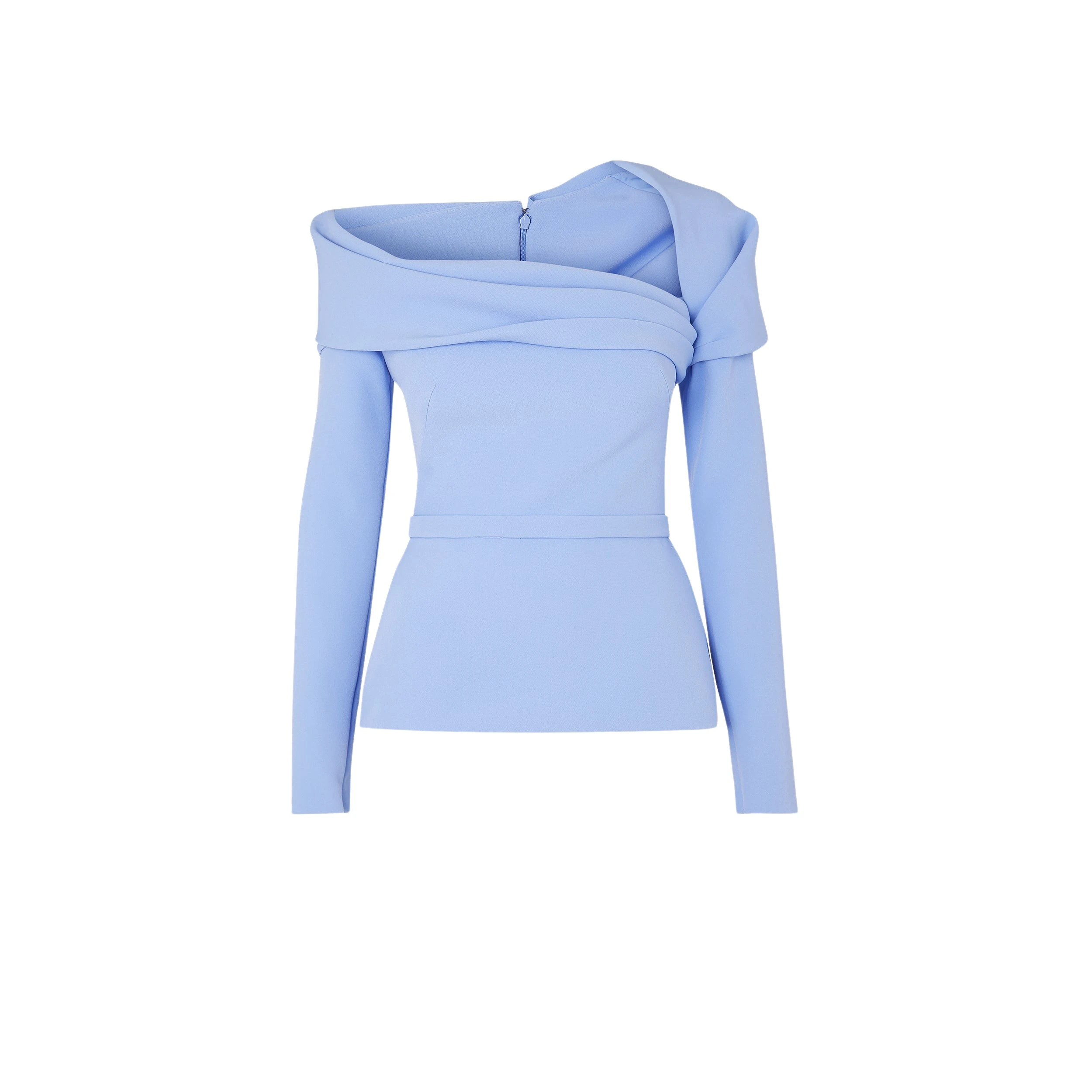 Safiyaa-Andrie-Carolina-Blue-Top62751_nobg Andrie Carolina Blue Top - Image 1