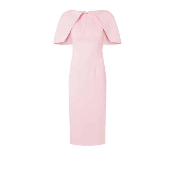 Barb Peony Blush Midi Dress