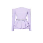 Brien Verbena Embroidered Top