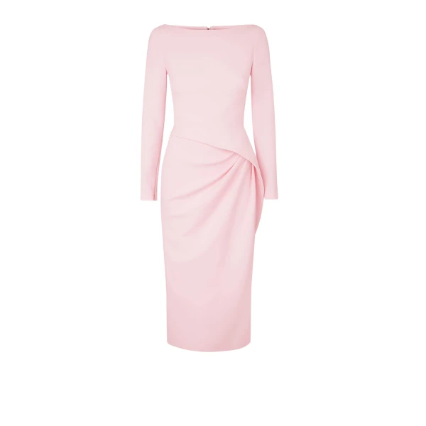Craina Peony Blush Midi Dress