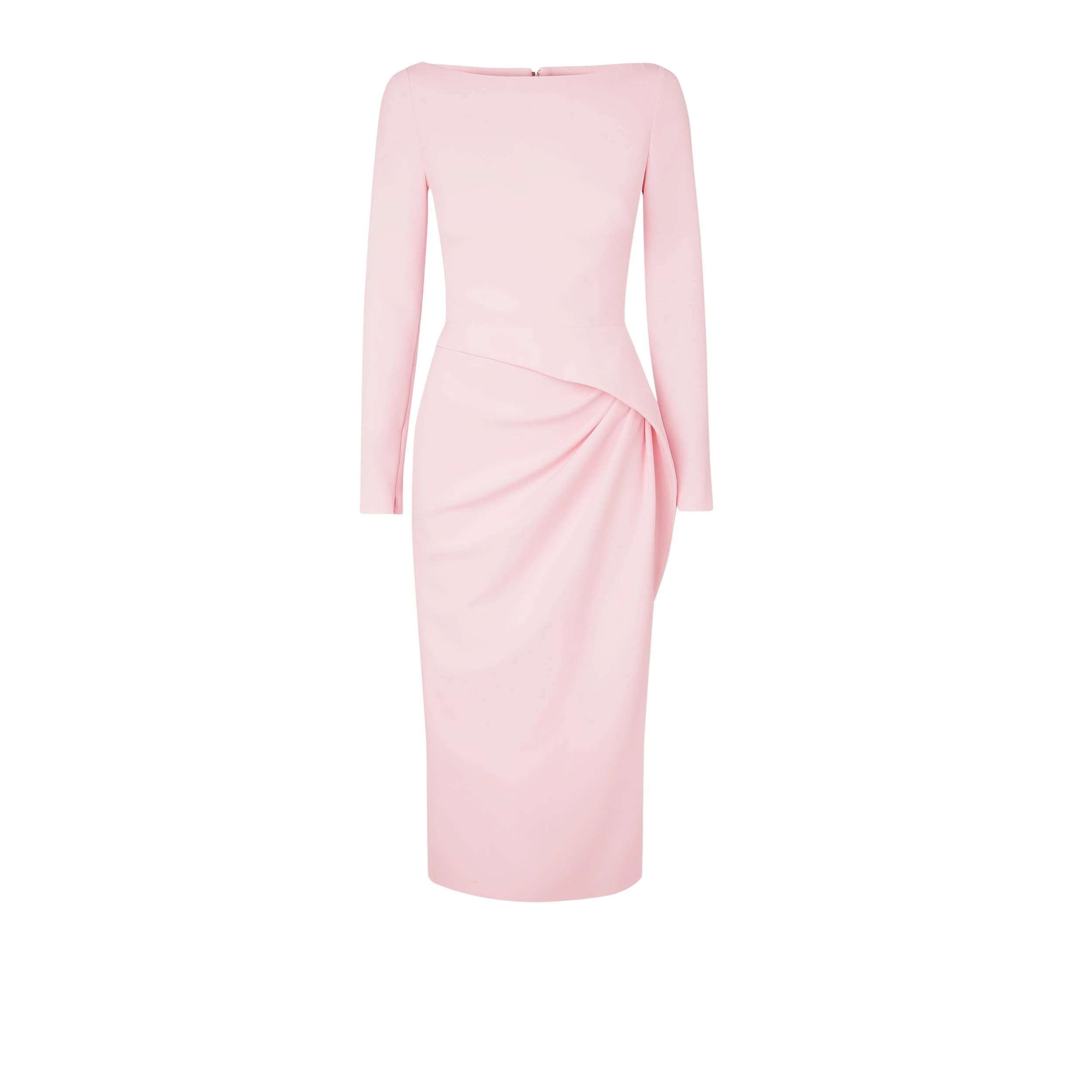 Safiyaa-Craina-Peony-Blush-Midi-Dress23639_nobg Craina Peony Blush Midi Dress - Image 1