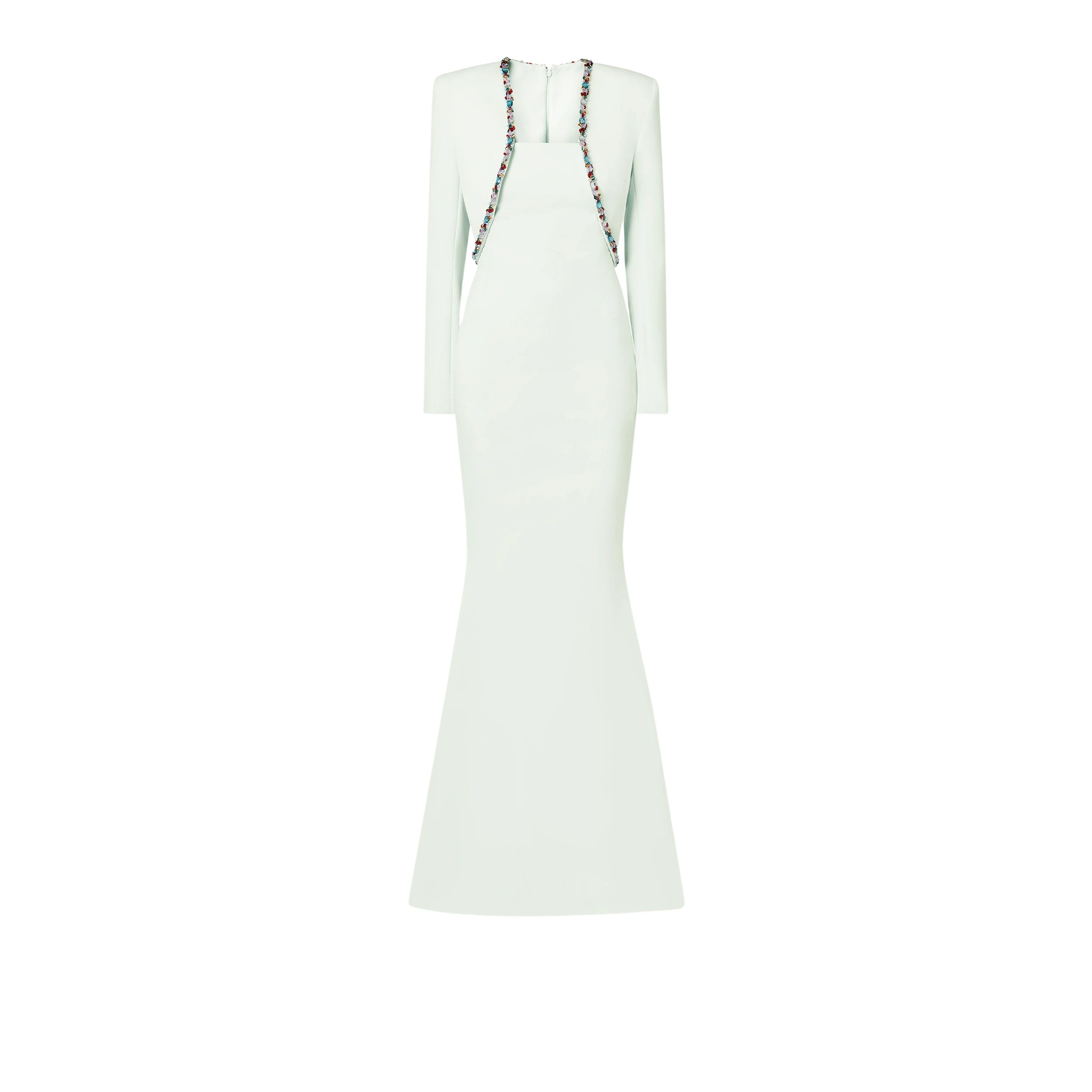Safiyaa-Jana-Spearmint-Long-Dress42669_nobg Jana Spearmint Long Dress - Image 1