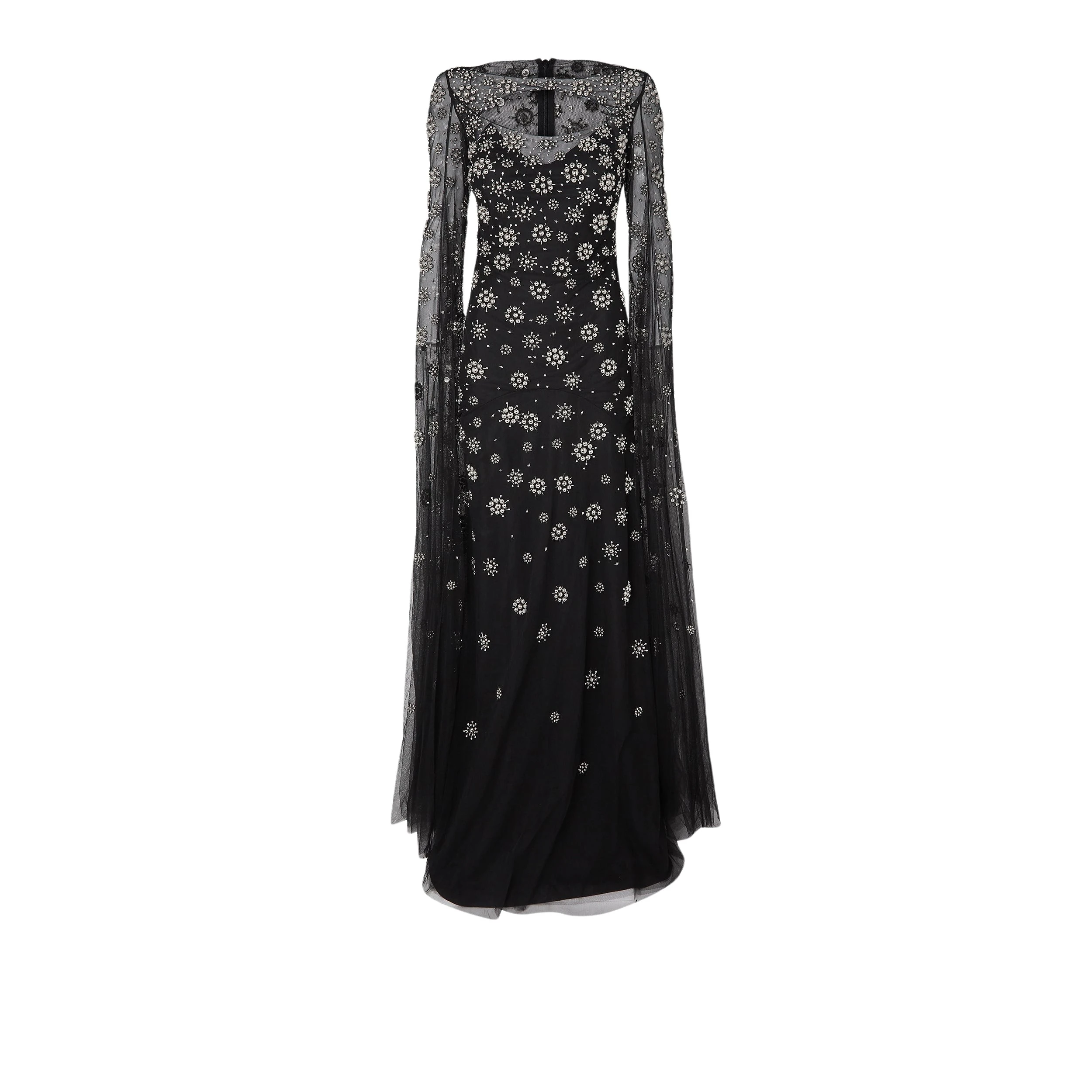 Safiyaa-Jennifer-Black-Long-Dress34413_nobg Jennifer Black Long Dress - Image 1