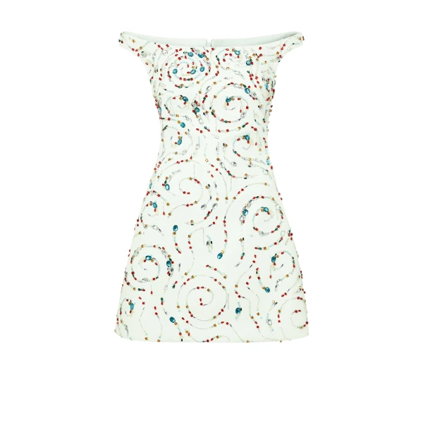 Josefine Spearmint Short Dress
