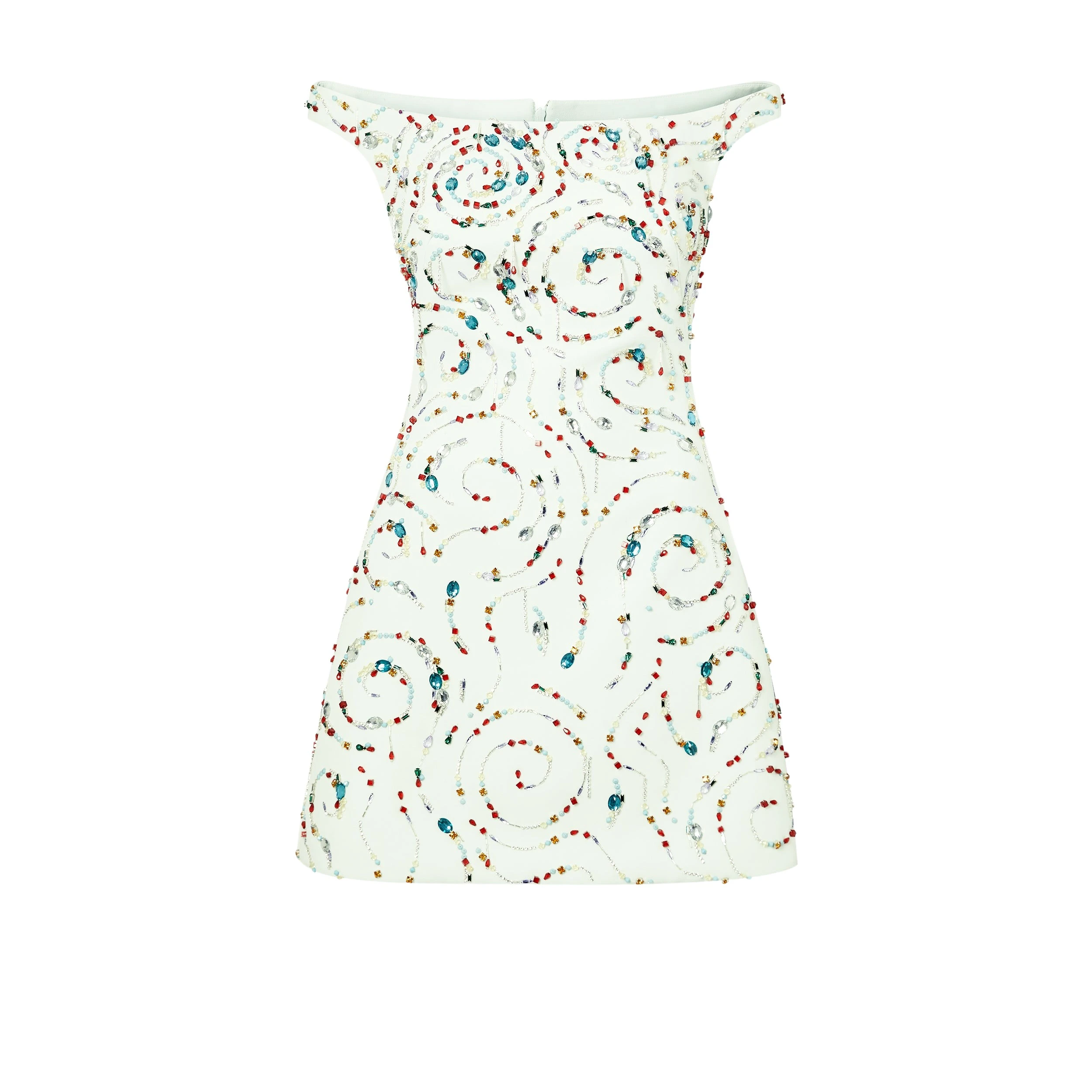 Safiyaa-Josefine-Spearmint-Short-Dress71892_nobg Josefine Spearmint Short Dress - Image 1