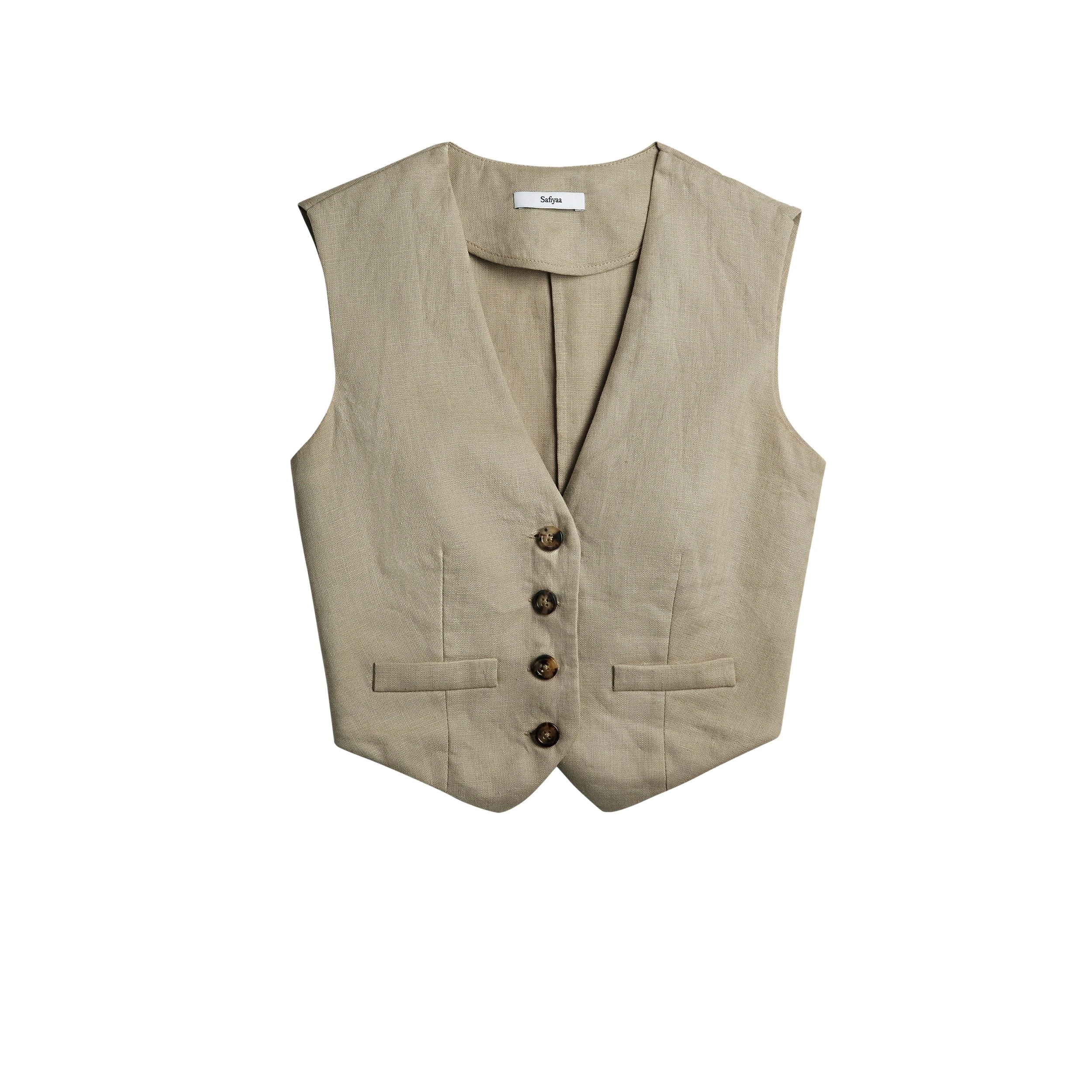 Safiyaa-Lana-Stone-Waistcoat13595_nobg Lana Stone Waistcoat - Image 1