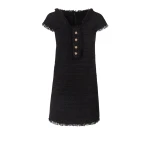 Marian Black Short Dress