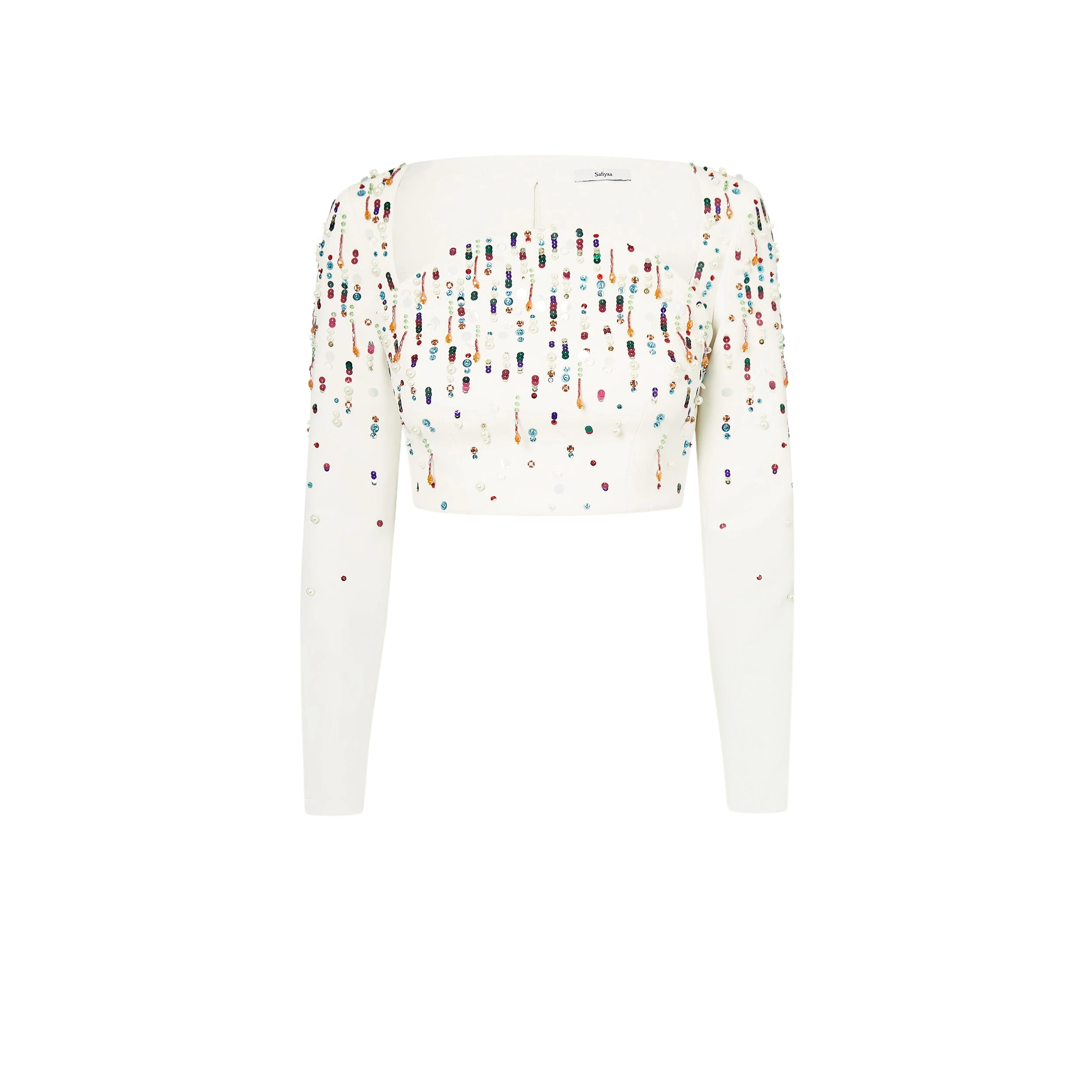 Safiyaa-Rachie-Ivory-Top51267_nobg Rachie Ivory Top - Image 1