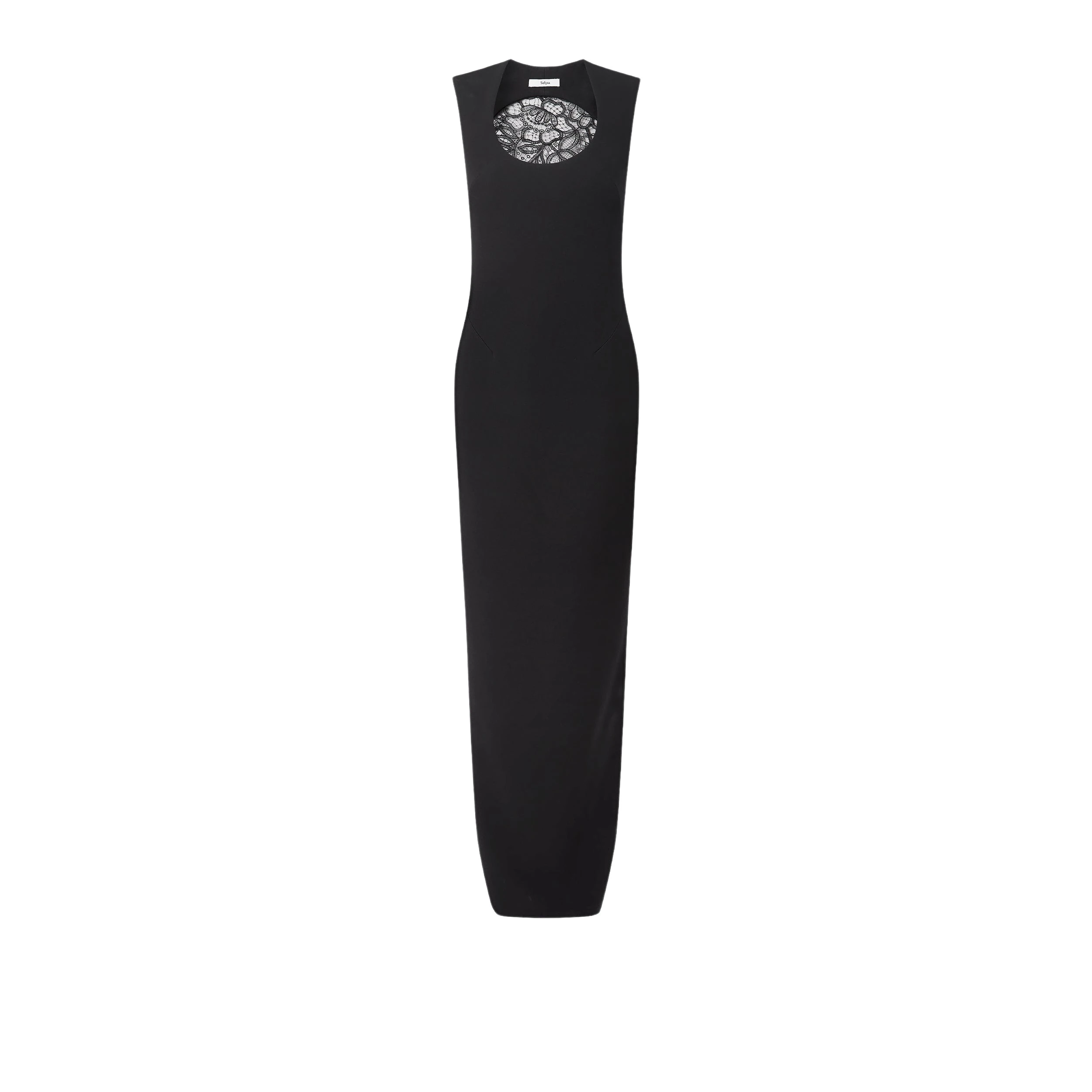 Safiyaa-Sandie-Black-Long-Dress97073_nobg Sandie Black Long Dress - Image 1