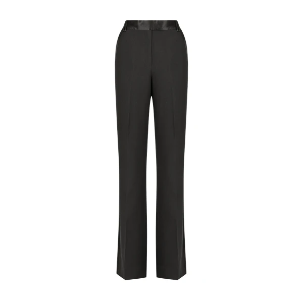 Adri Tuxedo Side Panel Pant - Black