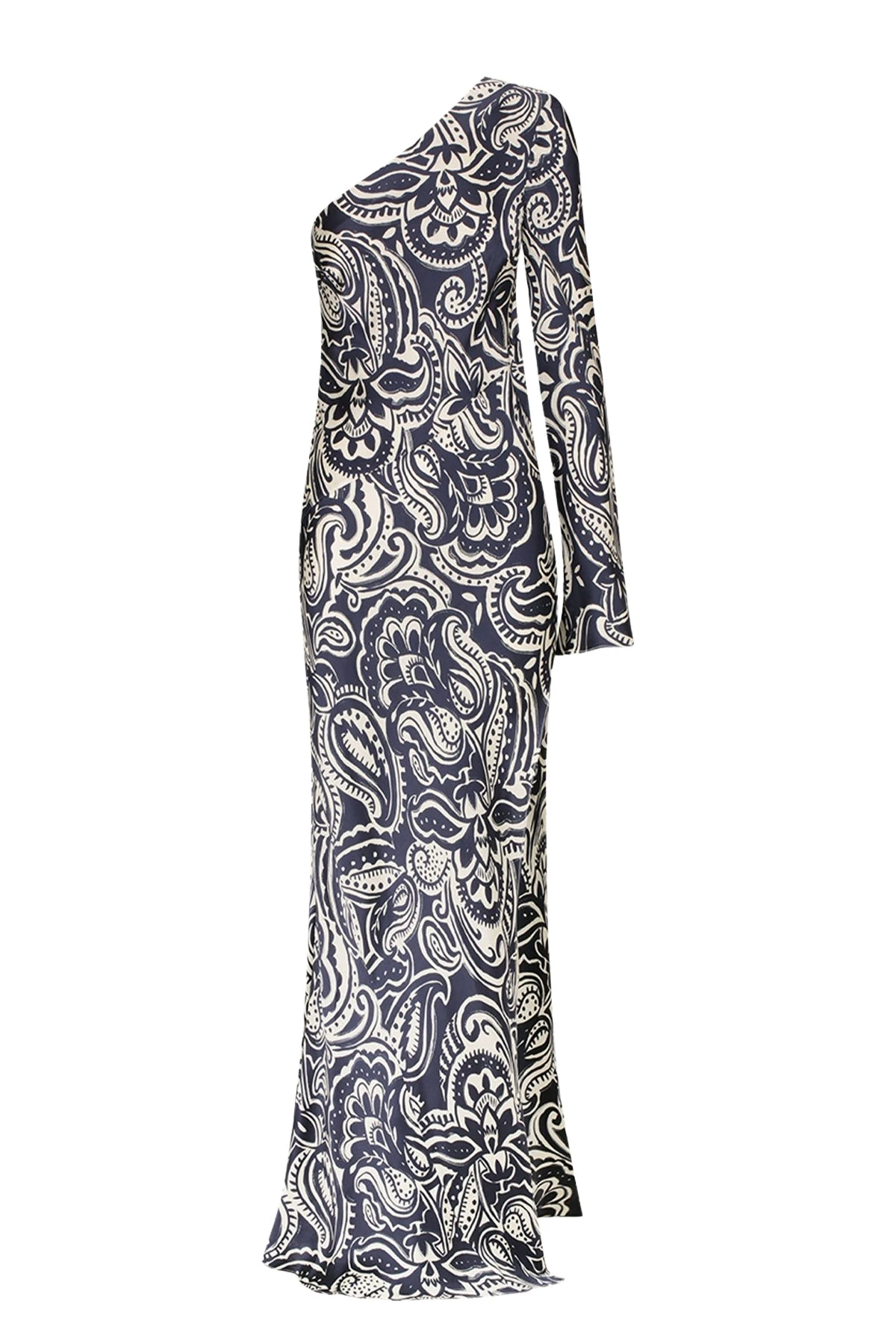 Shona-Joy-Anthea-Silk-One-Shoulder-Maxi-Dress-632526_nobg Anthea Silk One Shoulder Maxi Dress - Image 1