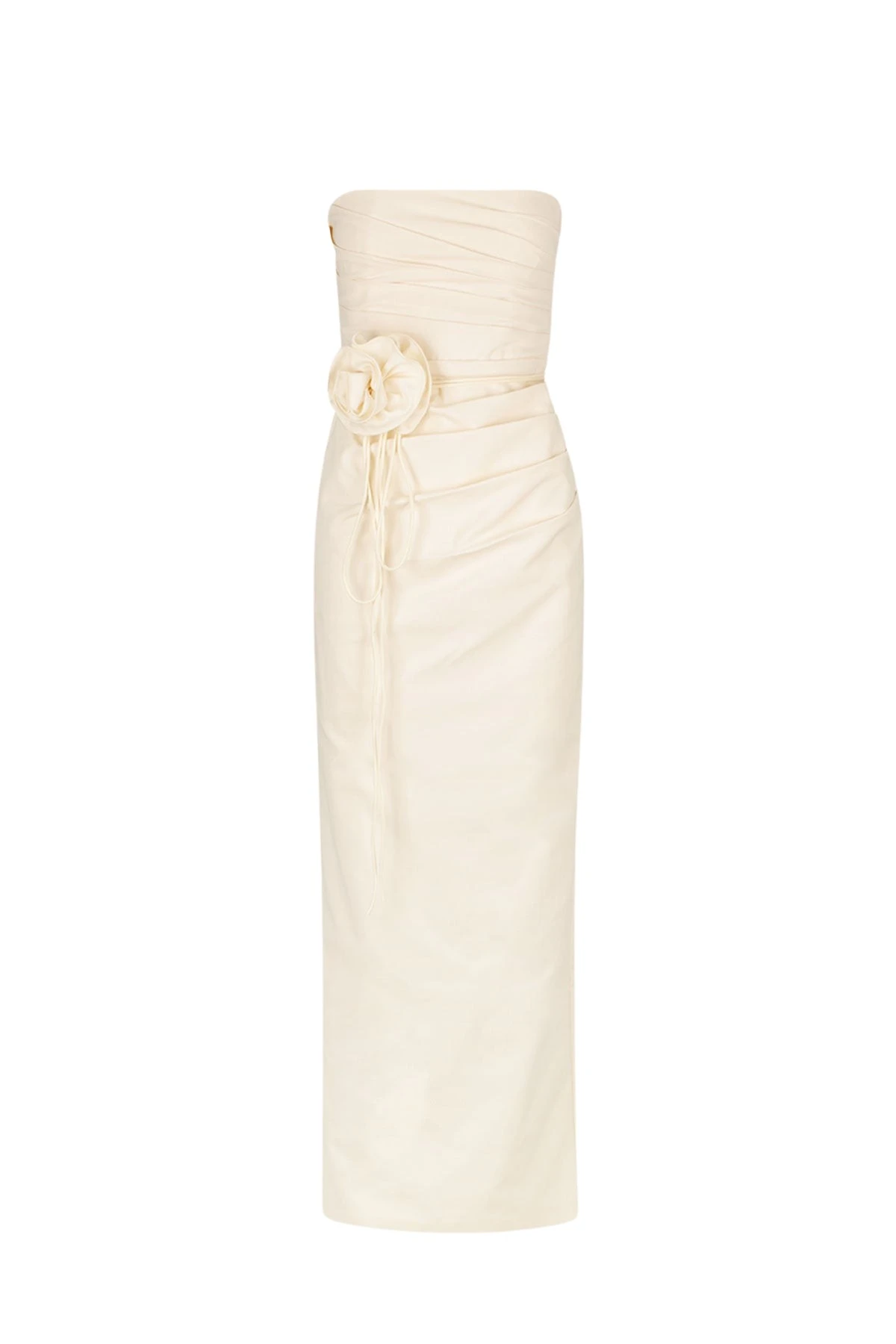 Shona-Joy-Lani-Strapless-Draped-Maxi-Dress-Rice-768590_nobg Lani Strapless Draped Maxi Dress - Rice - Image 1
