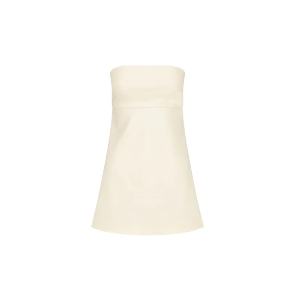 Lani Strapless Mini Dress - Rice
