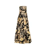 Xenia Strapless Tiered Maxi Dress