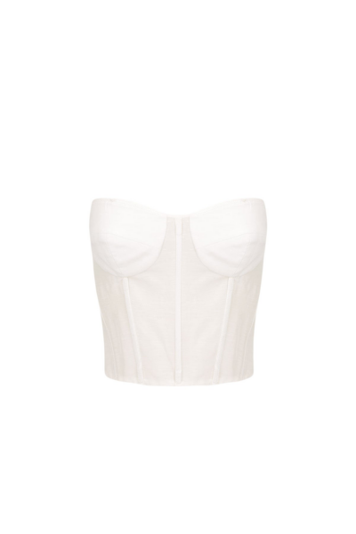celeste strapless corset - ivory
