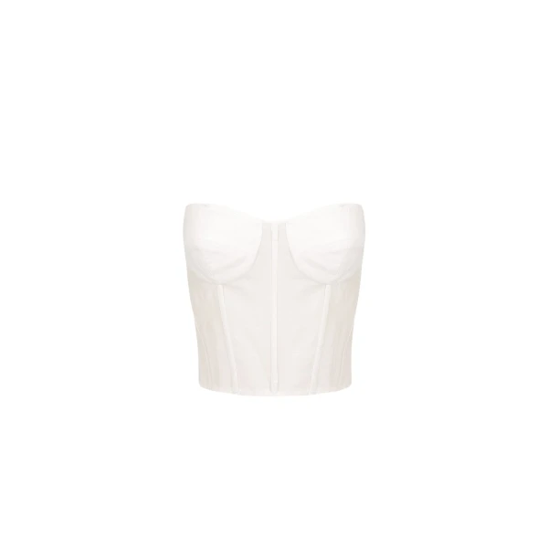 celeste strapless corset - ivory