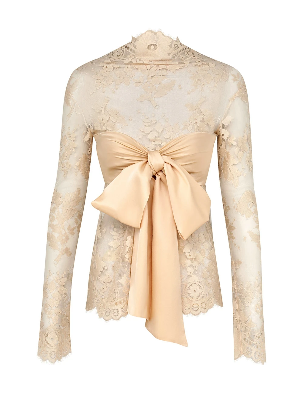 Zimmermann Illustration Lace Bow Bodice Zimmermann dress