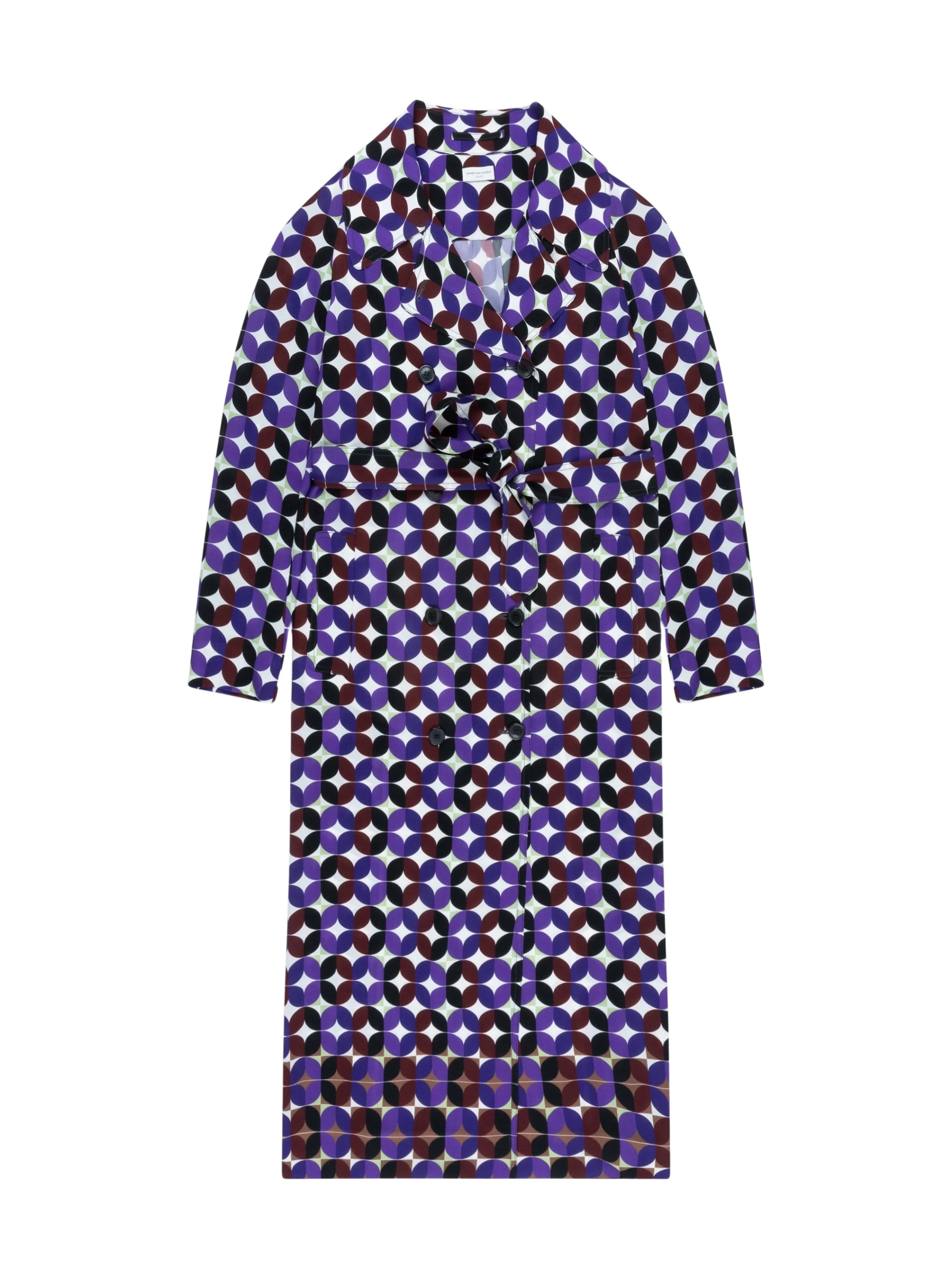 Dries-Van-Noten-Silk-belted-coat-scaled38397_nobg Silk belted coat - Image 1