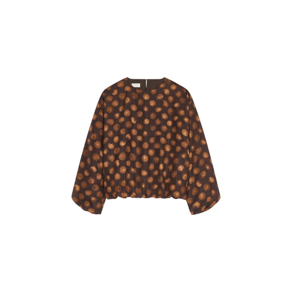 Silk cocoon top
