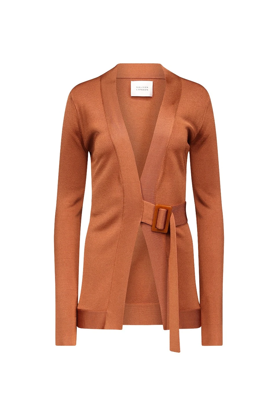 Galvan-London-Garten-Cardigan-Brandy77807_nobg Garten Cardigan - Brandy - Image 1