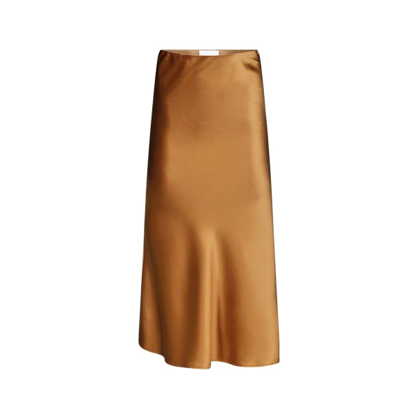 Long Valletta Skirt - Toffee