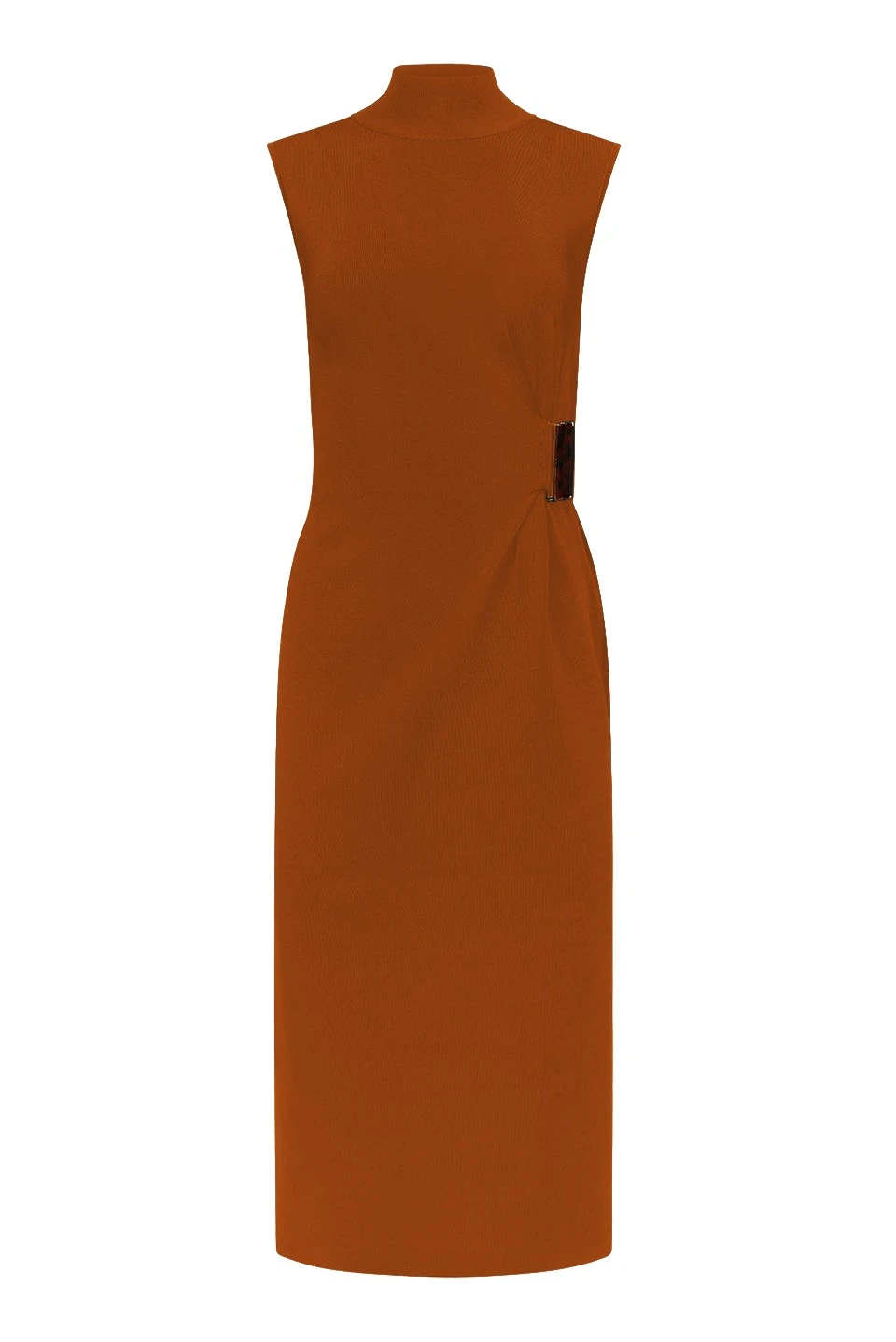 Galvan-London-Malenko-Day-Dress-Brandy79210_nobg Malenko Day Dress - Brandy - Image 1