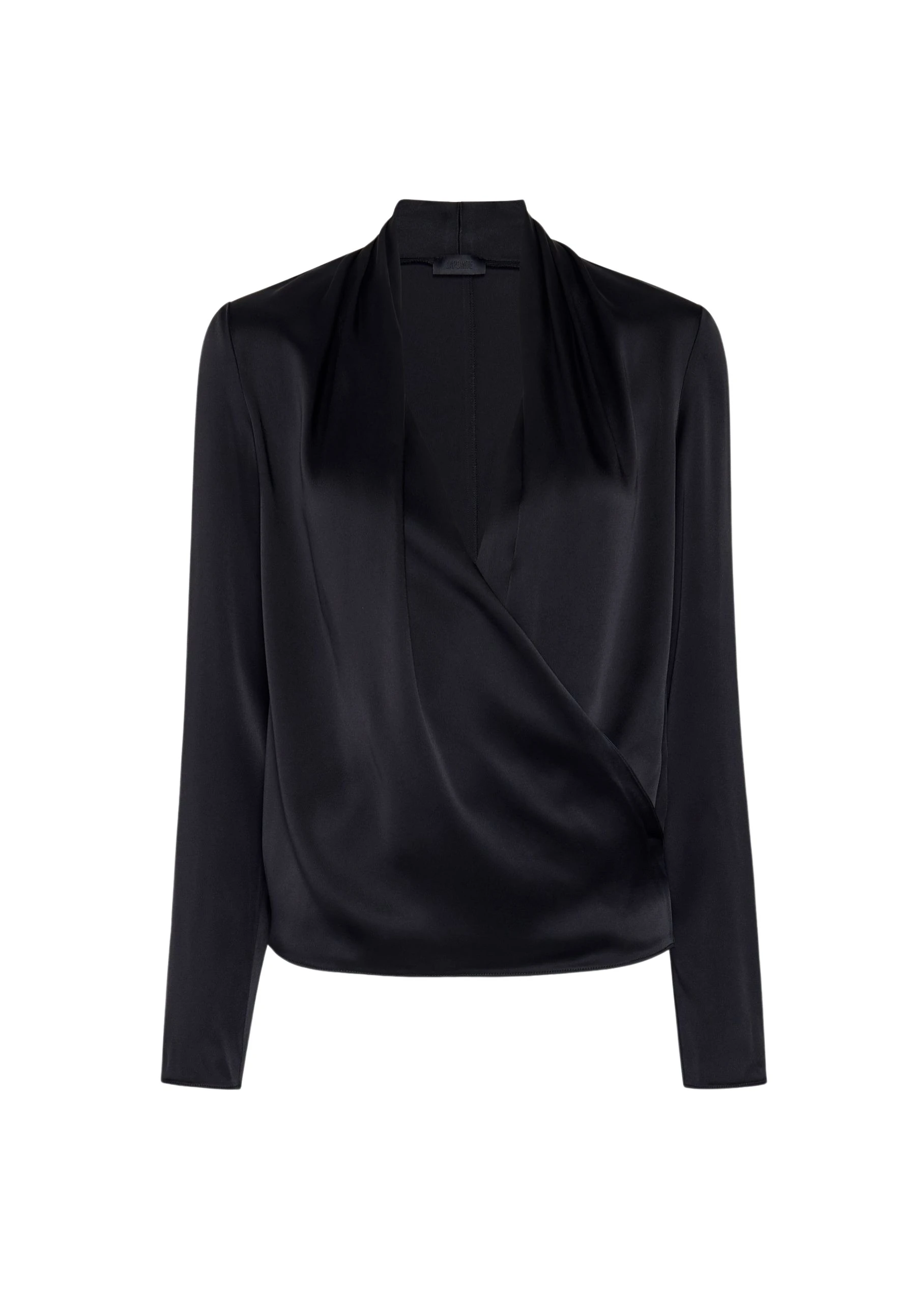 Lapointe-Satin-Wrap-Top-4-scaled43239_nobg Satin Wrap Top - Image 1