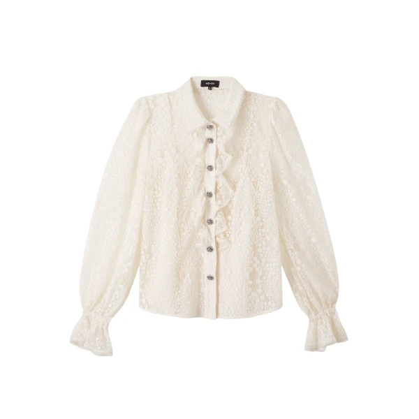 Botanical Lace Blouse + Cami