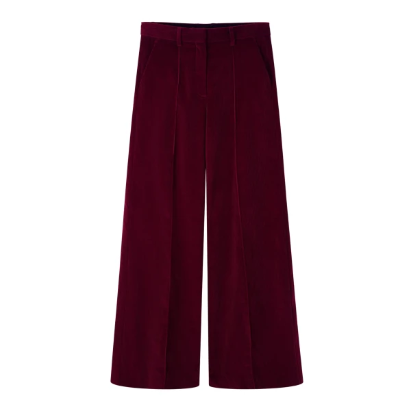 Cord Wide-Leg Pant