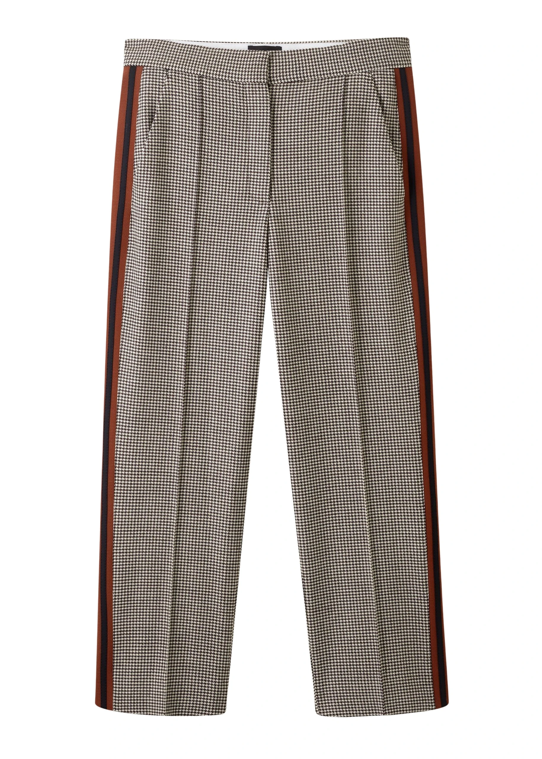 Me-and-Em-Dogtooth-Side-Stripe-Slim-Crop-Pant-scaled27577_nobg Dogtooth Side Stripe Slim Crop Pant - Image 1