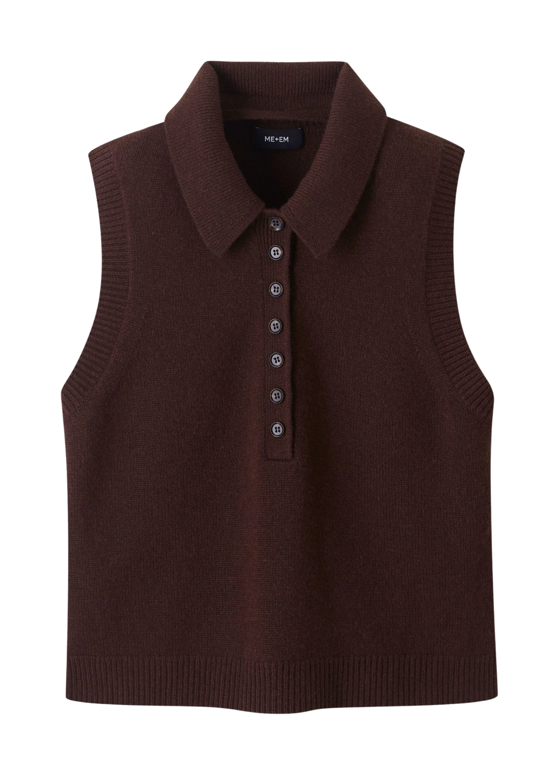 Me-and-Em-Merino-Cashmere-Layering-Sweater-Vest-Collar-scaled73787_nobg Merino Cashmere Layering Sweater Vest + Collar - Image 1