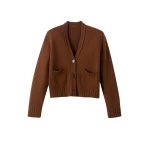 Merino Cashmere Relaxed Cardigan