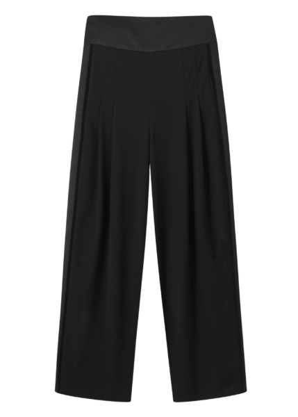 Tapered Fluid-Leg Tux Pant