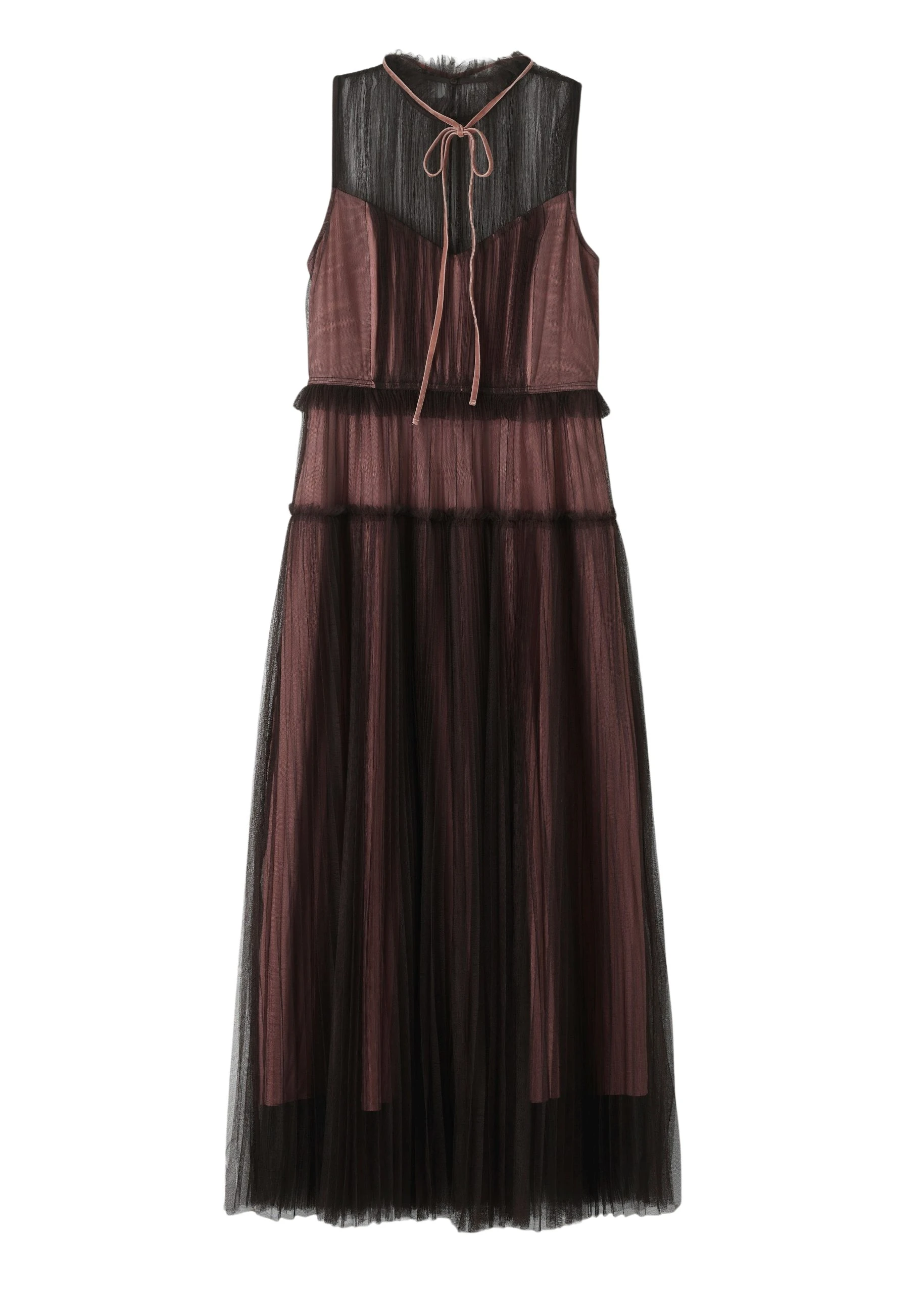 Me-and-Em-Tulle-Maxi-Dress-Tie-scaled36586_nobg Tulle Maxi Dress + Tie - Image 1