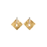 Hoops Keyhole Earrings