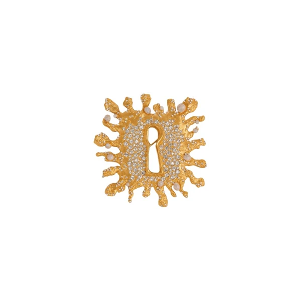 Keyhole Clasp Brooch