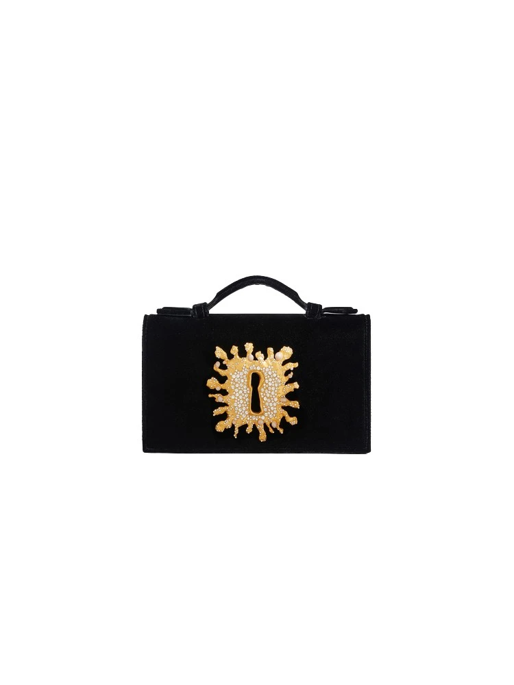 medFormat-packshot-PM105733-99987873_nobg Keyhole Bijou Chain Clutch - Image 1