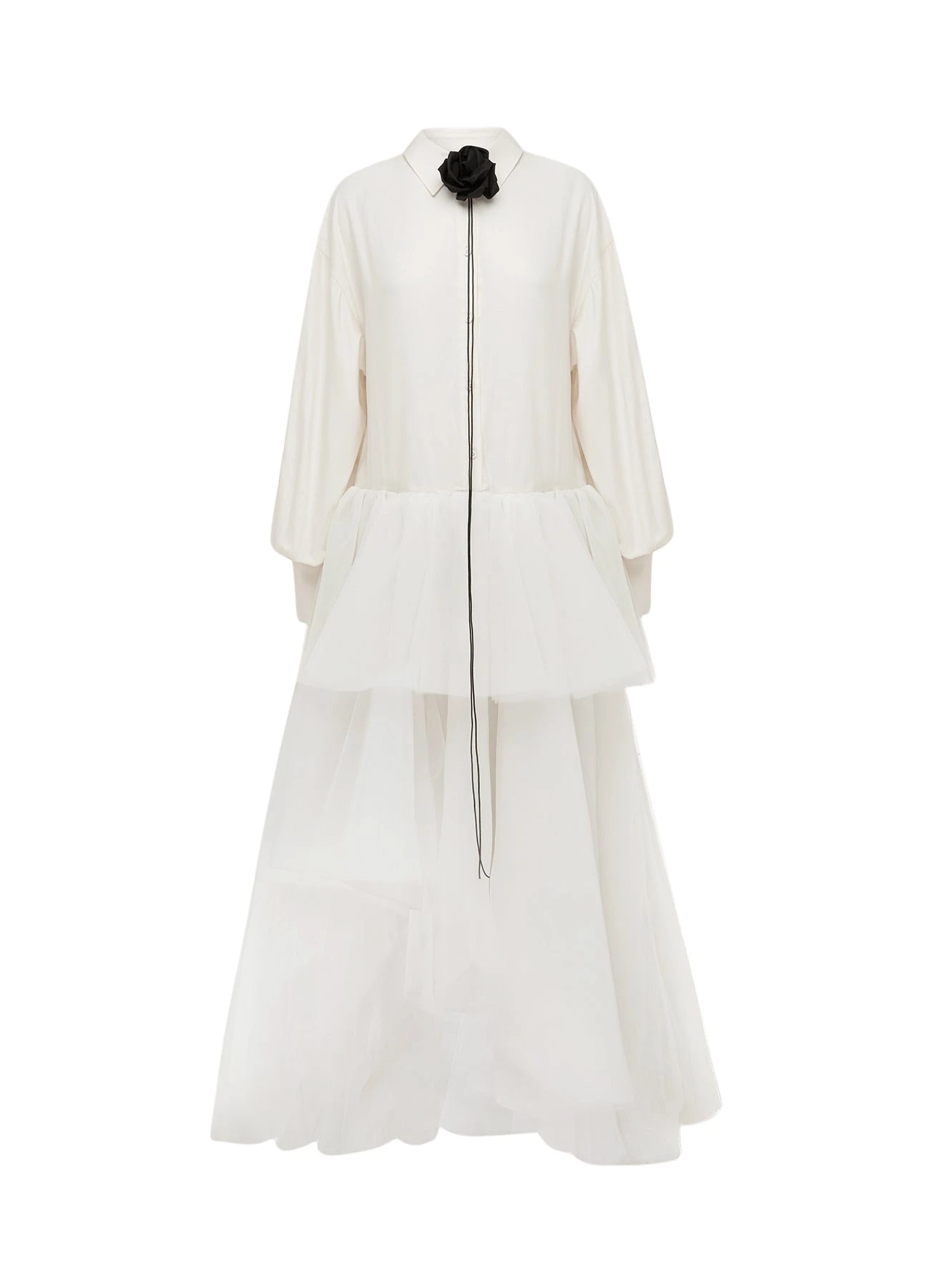 Leo-Lin-Avery-Tiered-Maxi-Dress-Vanilla65418_nobg Avery Tiered Maxi Dress - Vanilla - Image 1