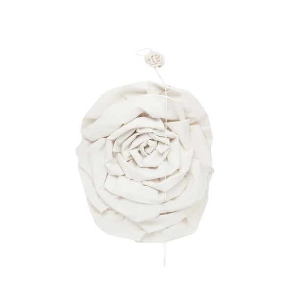 Bloom Rose Mini Dress - Vanilla