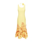 Leo-Lin-Emily-Applique-Midi-Dress-Sorbet-Yellow43105_nobg