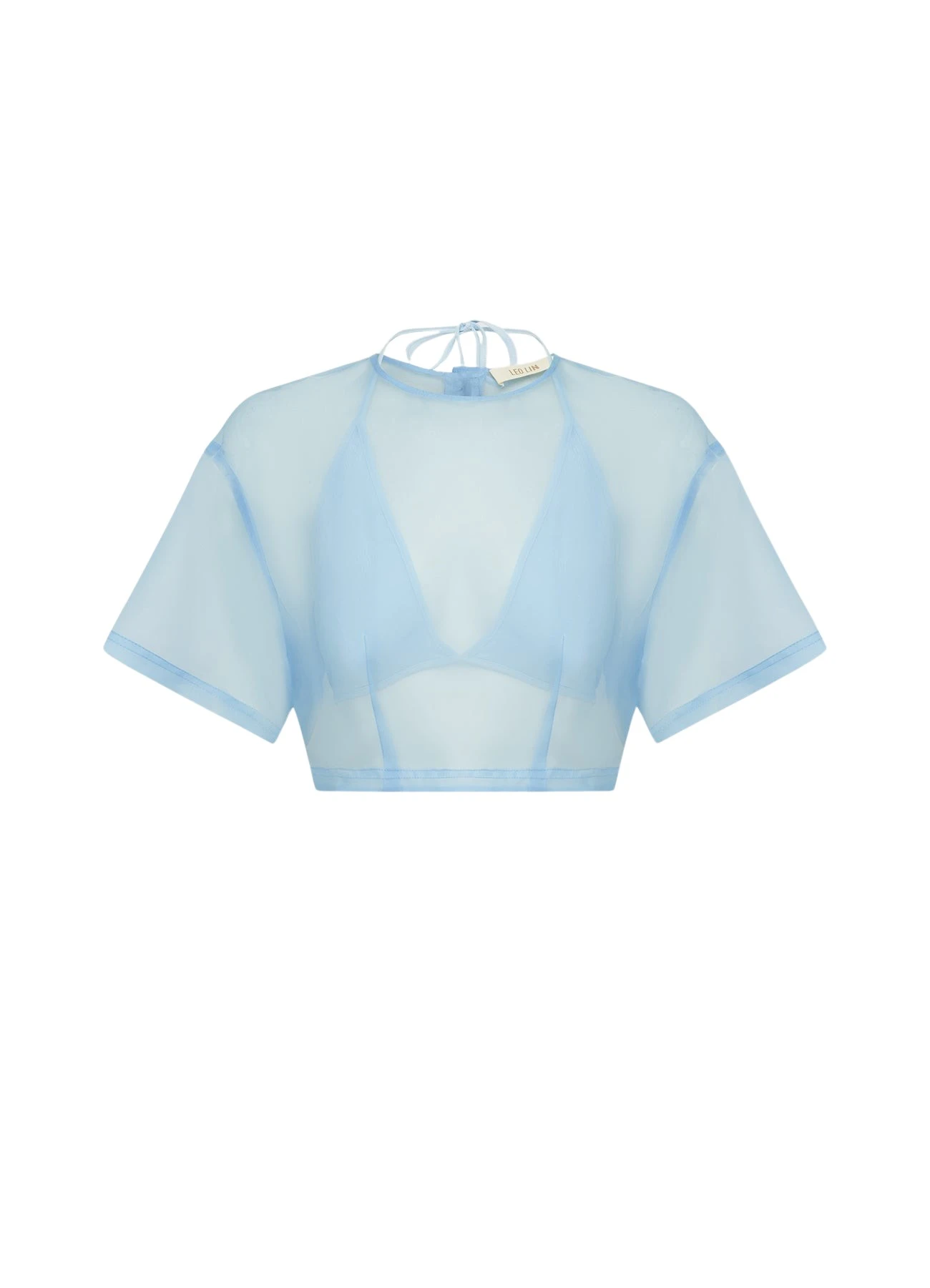 Leo-Lin-Indie-Sleeve-Top-Powder-Blue52907_nobg Indie Sleeve Top - Powder Blue - Image 1