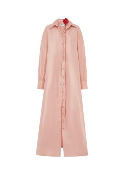 Madeline Coat Dress - Light Rose