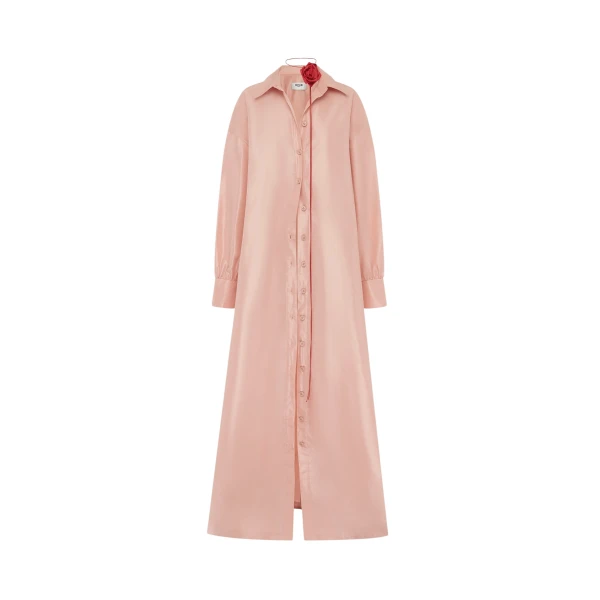 Madeline Coat Dress - Light Rose
