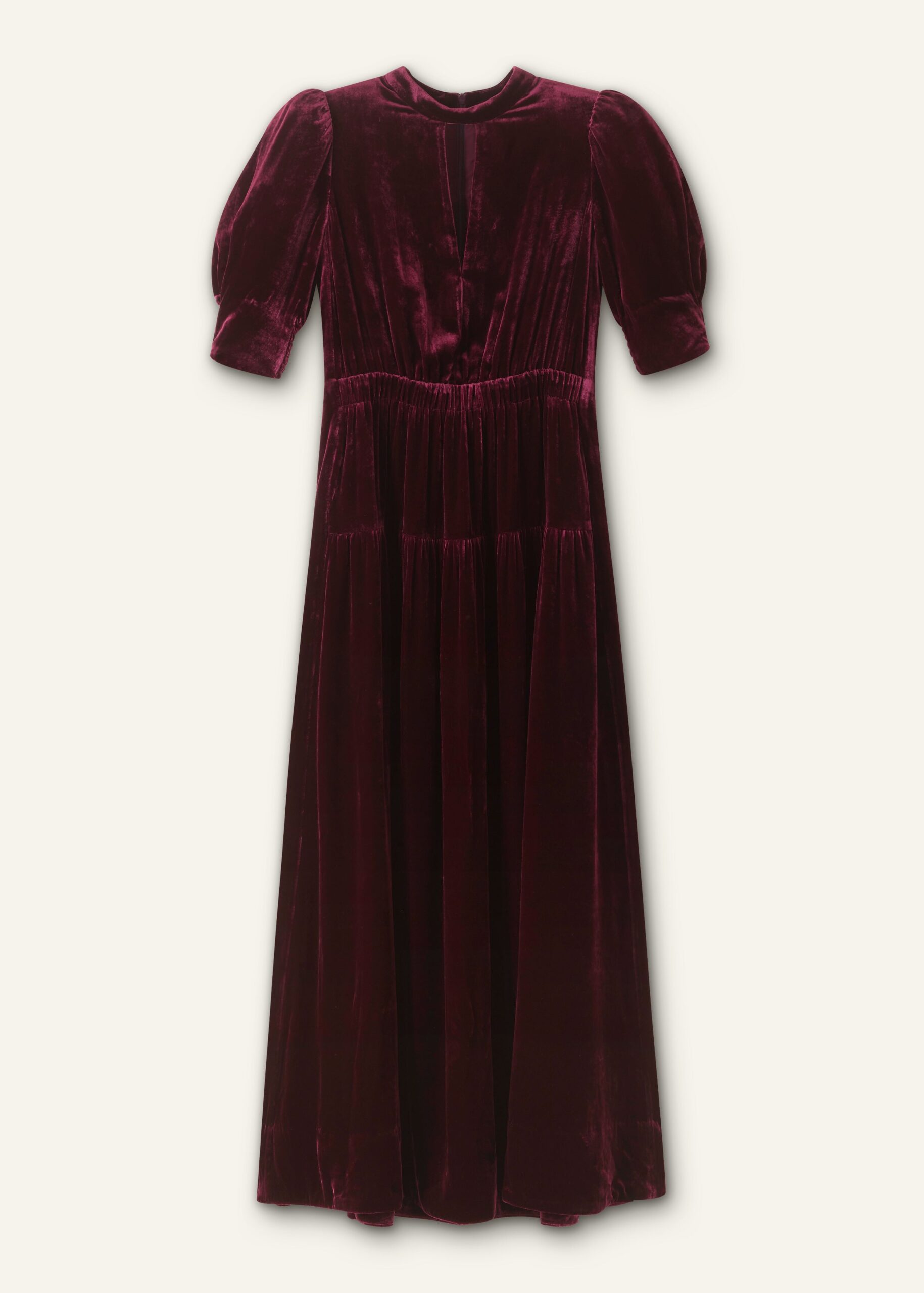 Me and Em Silk-Blend Velvet Maxi Dress Me and Em dress