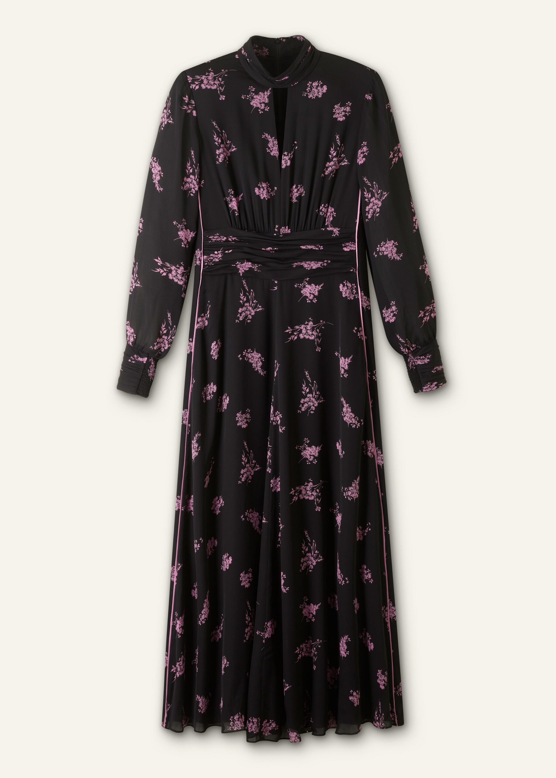 Me and Em Silk Scattered Floral Print Maxi Dress Me and Em dress