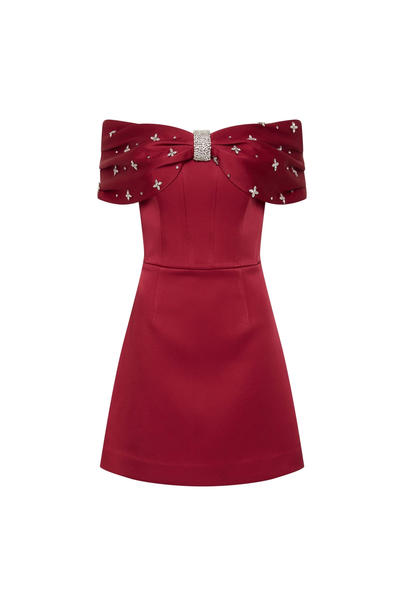 Rebecca-Vallance-Carmella-Off-The-Shoulder-Mini-Dress Rebecca Vallance Carmella Off The Shoulder Mini Dress