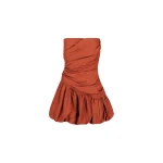 Shona-Joy-Celeste-Strapless-Bubble-Mini-Dress-Rust62739_nobg